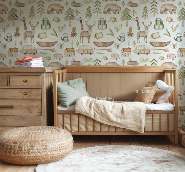 Ocean Life Wallpaper - Nursery Wall Decor Wallpapers