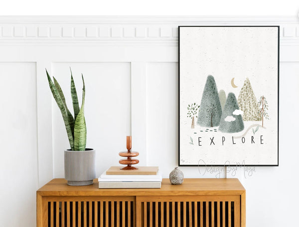 Cute ABC Print - Luster Paper Nursery Wall Art Prints