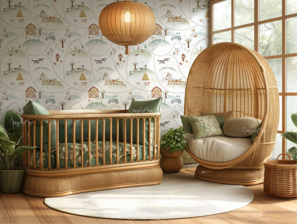 Woodland wallpaper - Nursery Wall Decor Wallpapers
