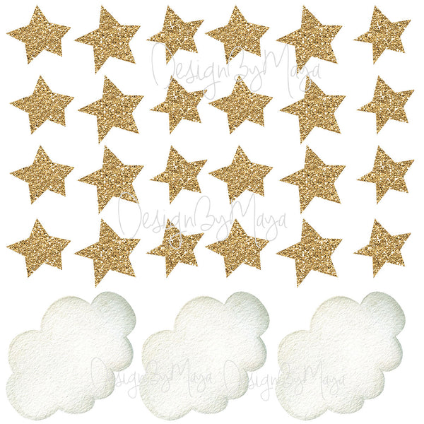 Hot Air Balloons and Planes Set - Fabric Nursery Wall Art Decals