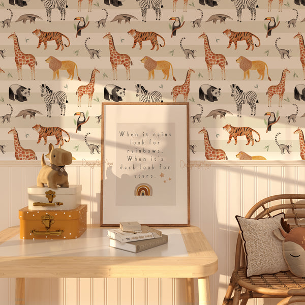 Woodland wallpaper - Nursery Wall Decor Wallpapers