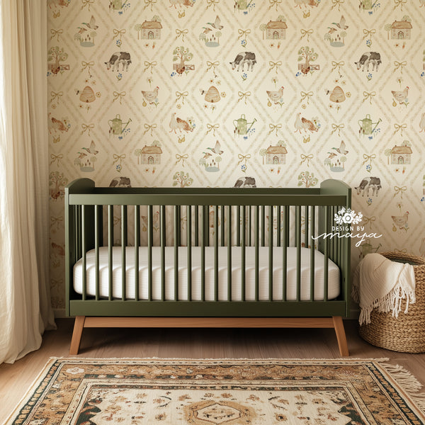 Farm Decor Wallpaper - Nursery Wall Decor Wallpapers