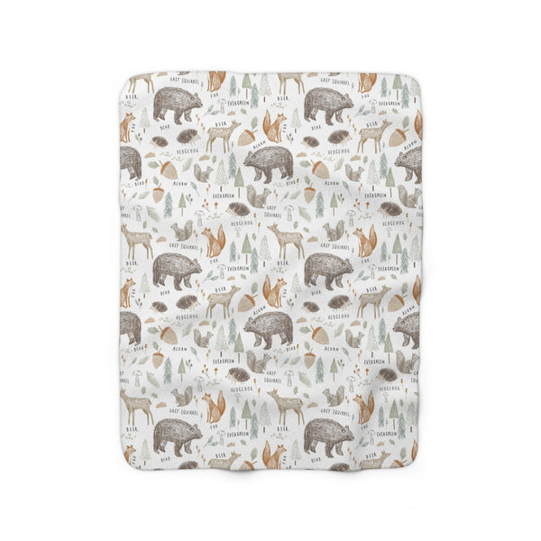 Baby Animals - Vintage Baby Blanket
