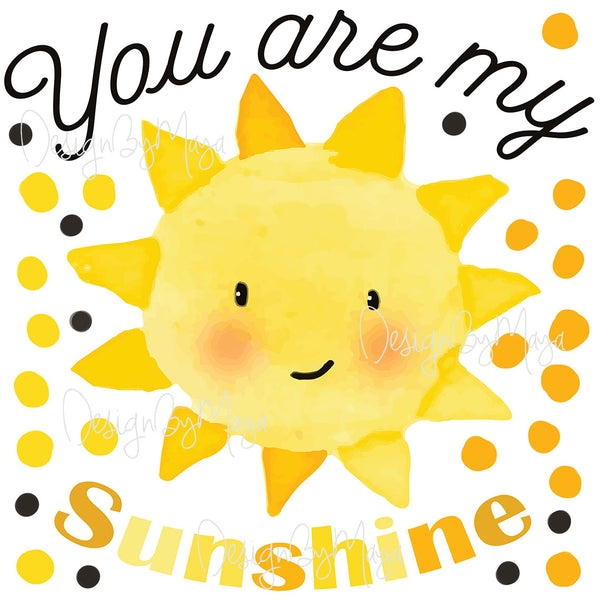 Boho Sunshines - Fabric Nursery Wall Art Decals