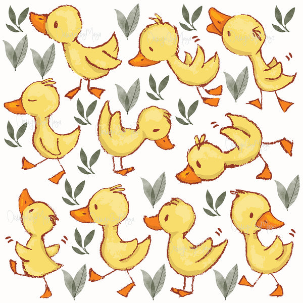 Farm Animals and Friends - Fabric Nursery Wall Art Decals