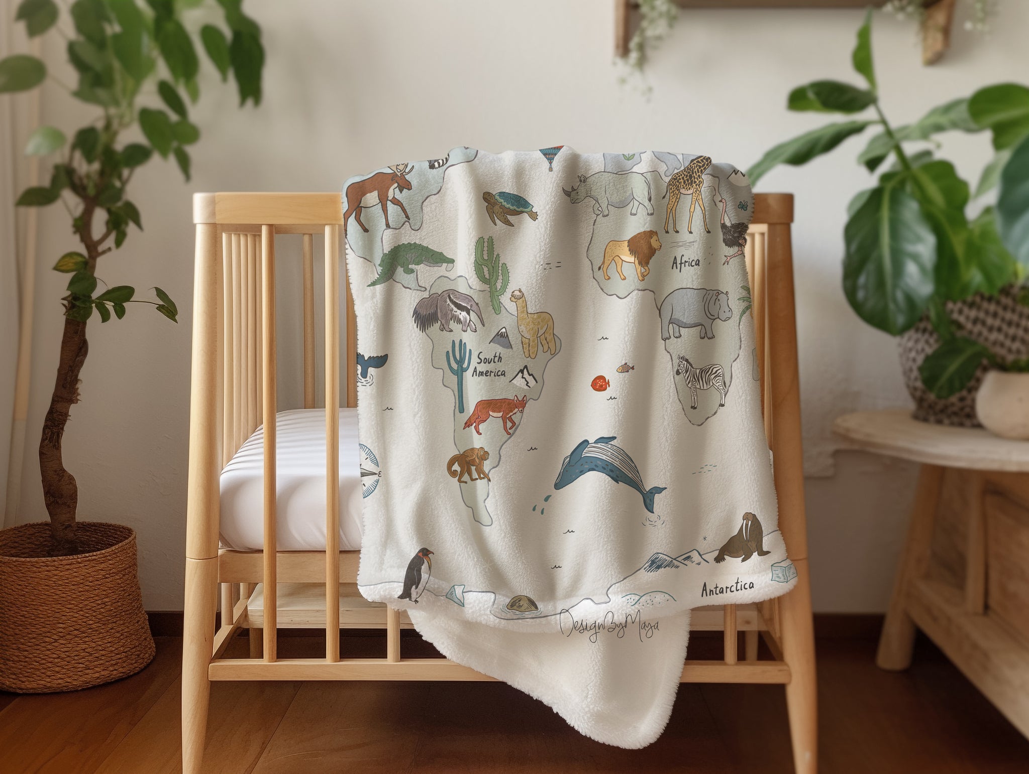 animated_world_map_blanket_204  display picture 1
