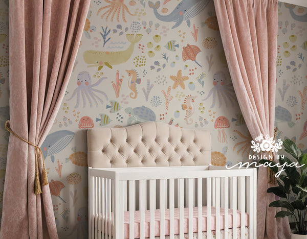 Space wallpaper - Nursery Wall Decor Wallpapers
