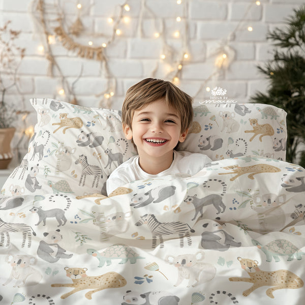 Vintage Alphabet drawing Duvet Cover or Comforter