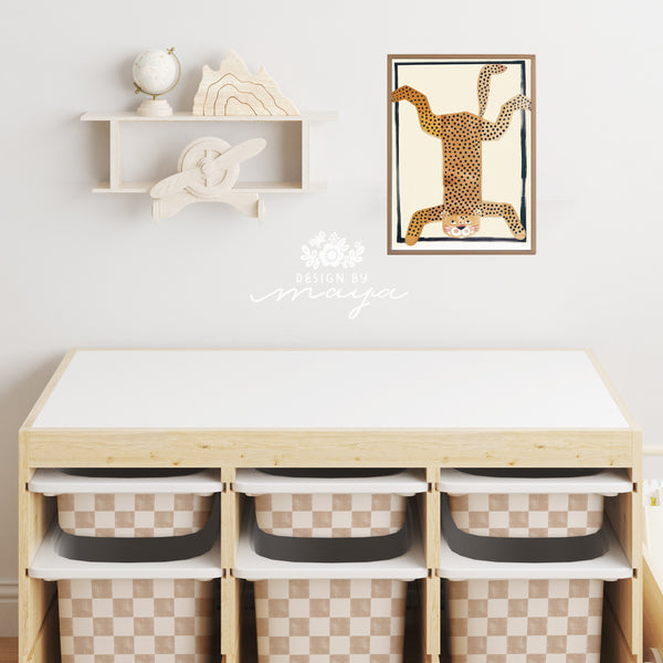 IKEA Trofast Storage Bin Sticker Set, Ikea Upgrade Decor, Ikea hack