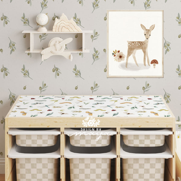 IKEA Trofast Top & Storage Bins Sticker Set, Ikea Upgrade Decor, Ikea hack