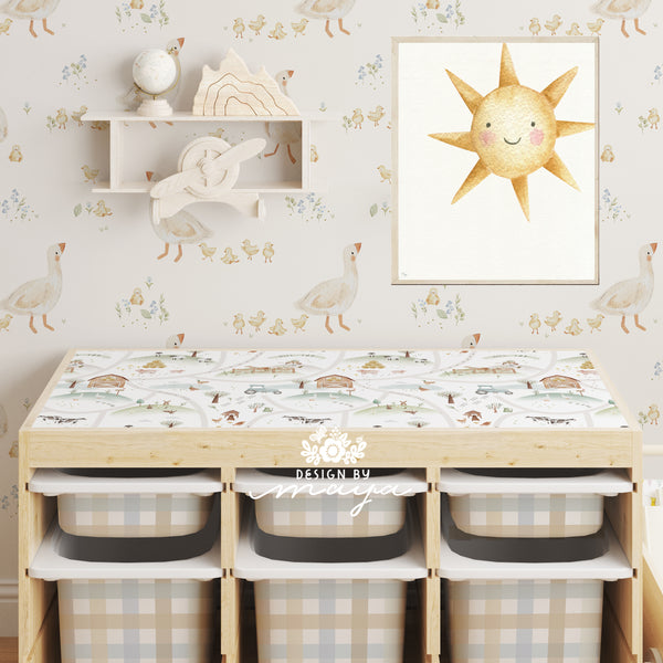 IKEA Trofast Top & Storage Bins Sticker Set, Ikea Upgrade Decor, Ikea hack