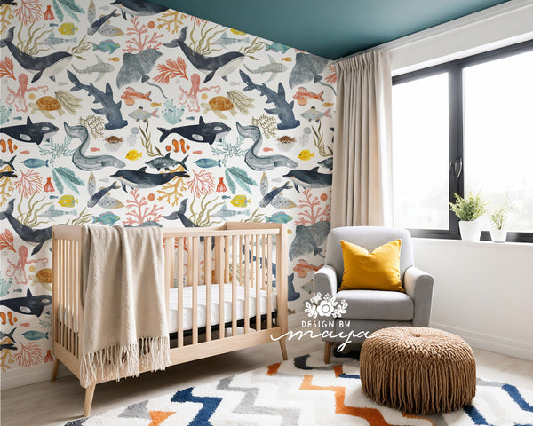 Space wallpaper - Nursery Wall Decor Wallpapers