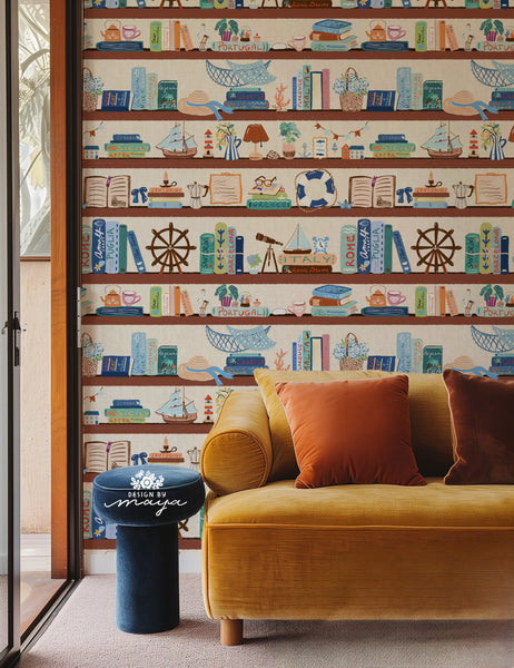 Italy Wallpaper, Citrus Lemons & Clementines wallpaper - Nursery Wall Decor Wallpapers
