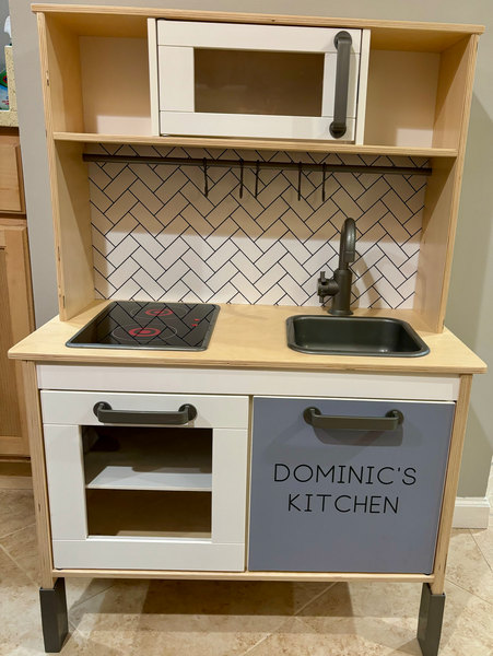 Sticker set for IKEA DUKTIG play kitchen