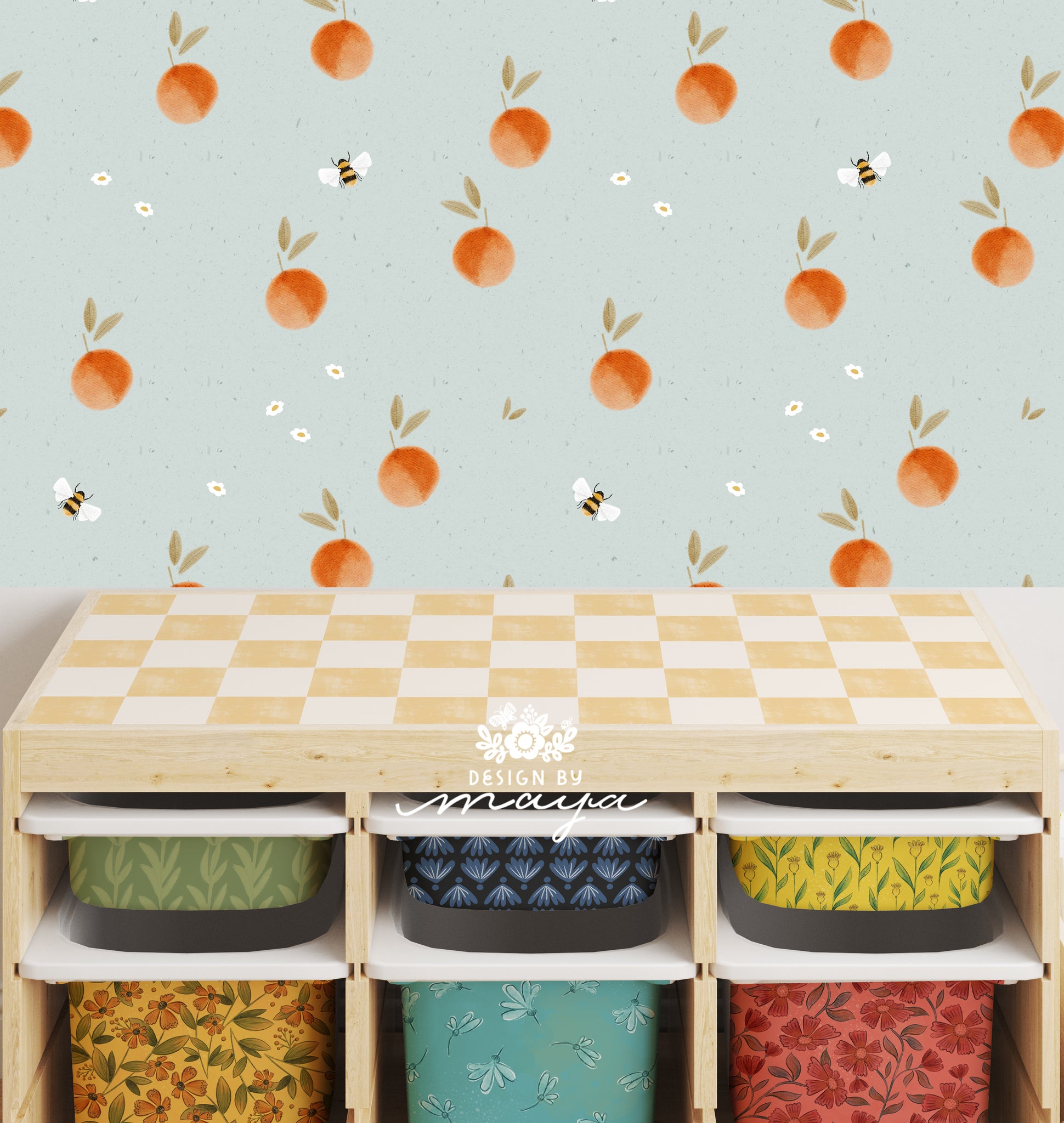 IKEA Trofast Top & Storage Bins Sticker Set, Ikea Upgrade Decor, Ikea hack