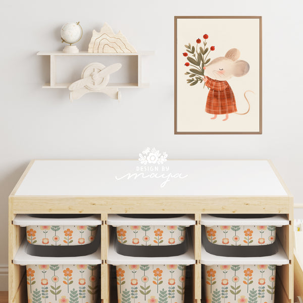 IKEA Trofast Storage Bin Sticker Set, Ikea Upgrade Decor, Ikea hack