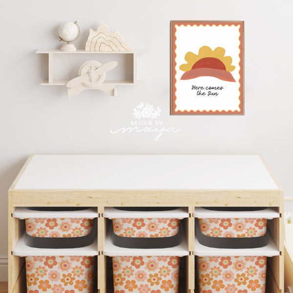 IKEA Trofast Storage Bin Sticker Set, Ikea Upgrade Decor, Ikea hack