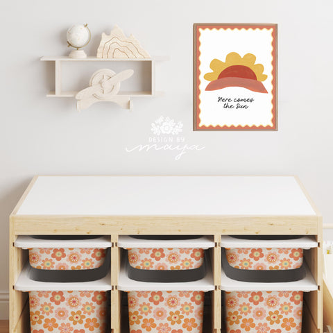 IKEA Trofast Storage Bin Sticker Set, Ikea Upgrade Decor, Ikea hack