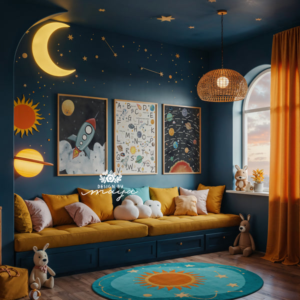 Solar System Prints - Luster Paper Nursery Wall Art Prints
