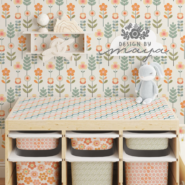 IKEA Trofast Top & Storage Bins Sticker Set, Ikea Upgrade Decor, Ikea hack