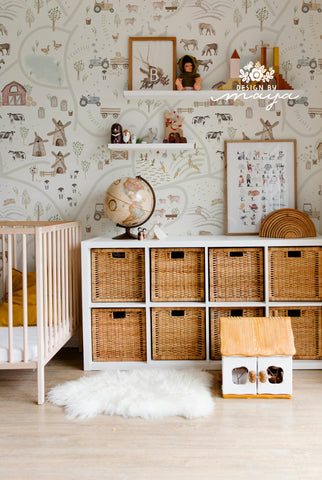 Farm Decor Wallpaper - Nursery Wall Decor Wallpapers